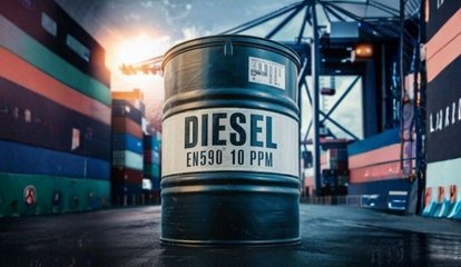 Fuel terminal storage tanks for bulk diesel supply